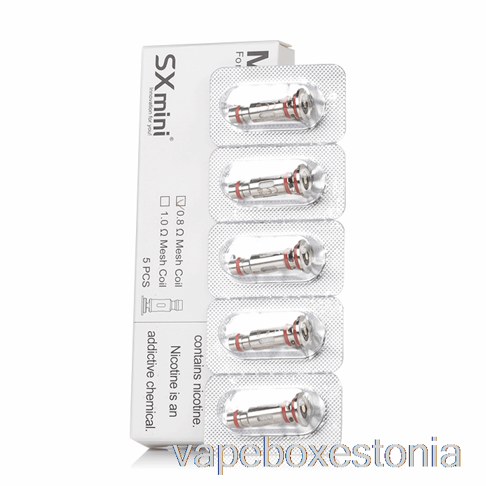 Vape Box Estonia Yihi Sxmini Mk Pro Klassi Asenduspoolid 0,8oomi Mk Pro Mähised